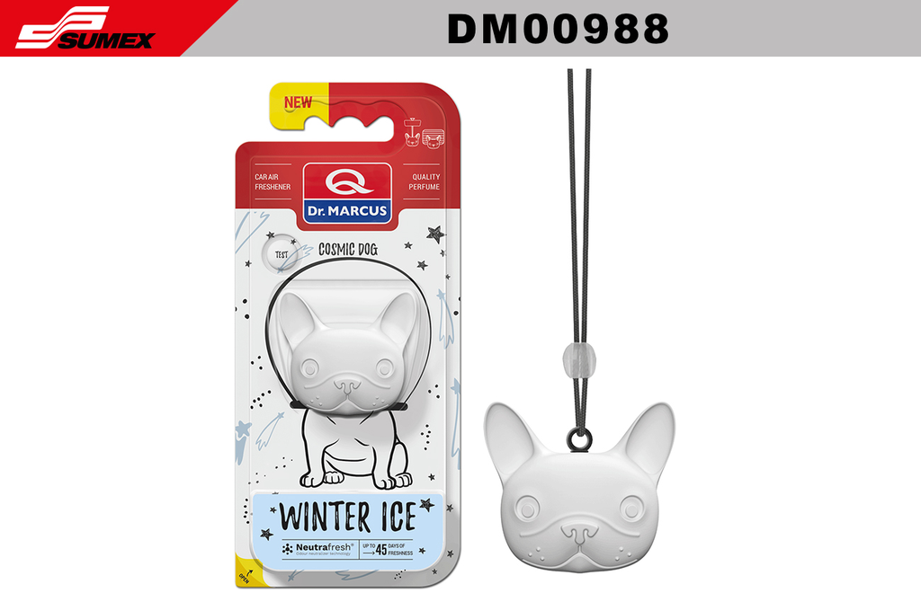 AMBIENTADOR DR. MARCUS COSMIC DOG WINTER ICE (1 SET/12 UNDS) (4 SETS/48 UNDS)