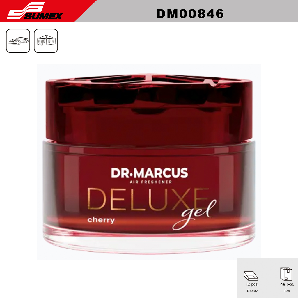 AMBIENTADOR DR. MARCUS SENSO DELUXE GEL CHERRY(1 SET/12 UNDS)