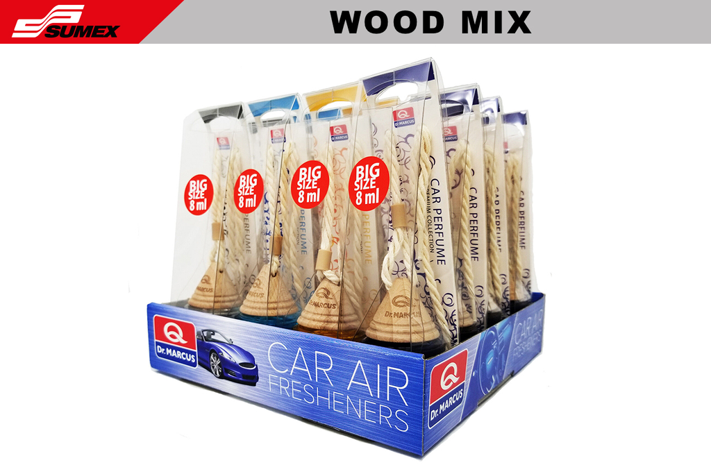 AIR FRESHENER DR. MARCUS SENSO WOOD MIX (1 SET = 18 UNITS)