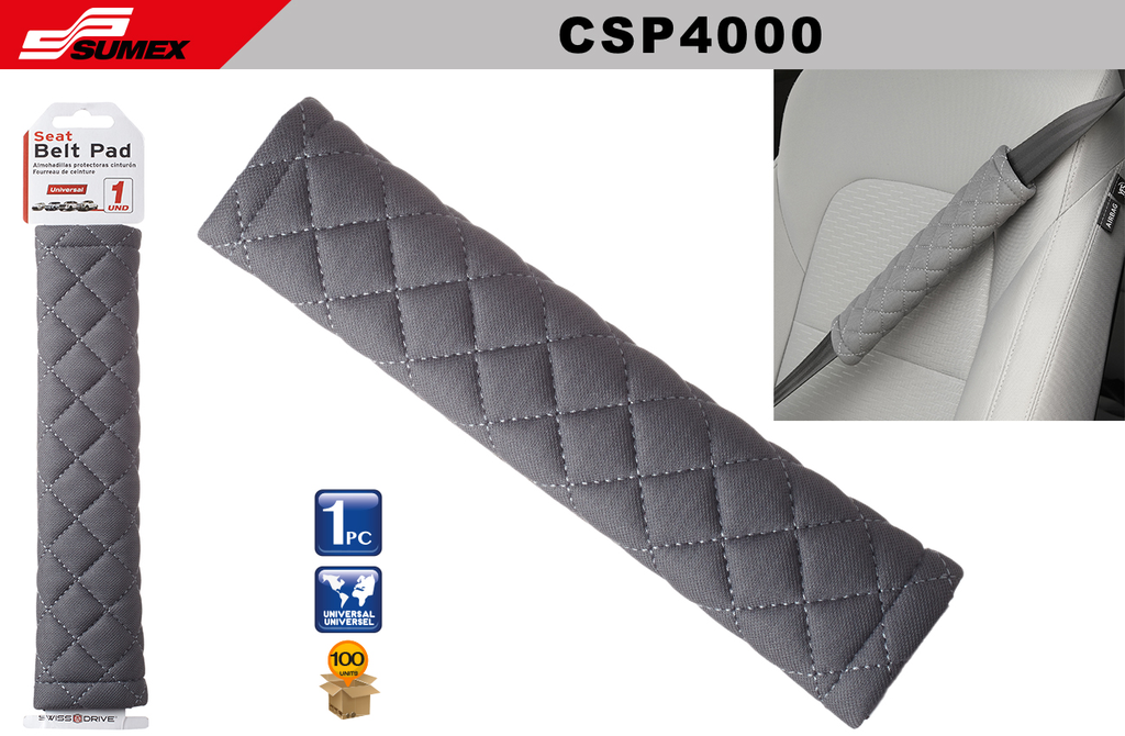 CUBRE CINTURON SWISS DRIVE CSP GRIS (100 UNDS)