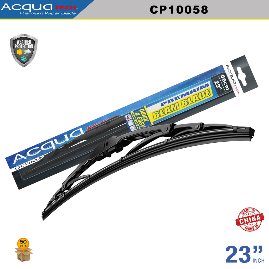 ESCOBILLA LIMPIA PARABRISAS ACQUATECH 23'' (50 SETS)
