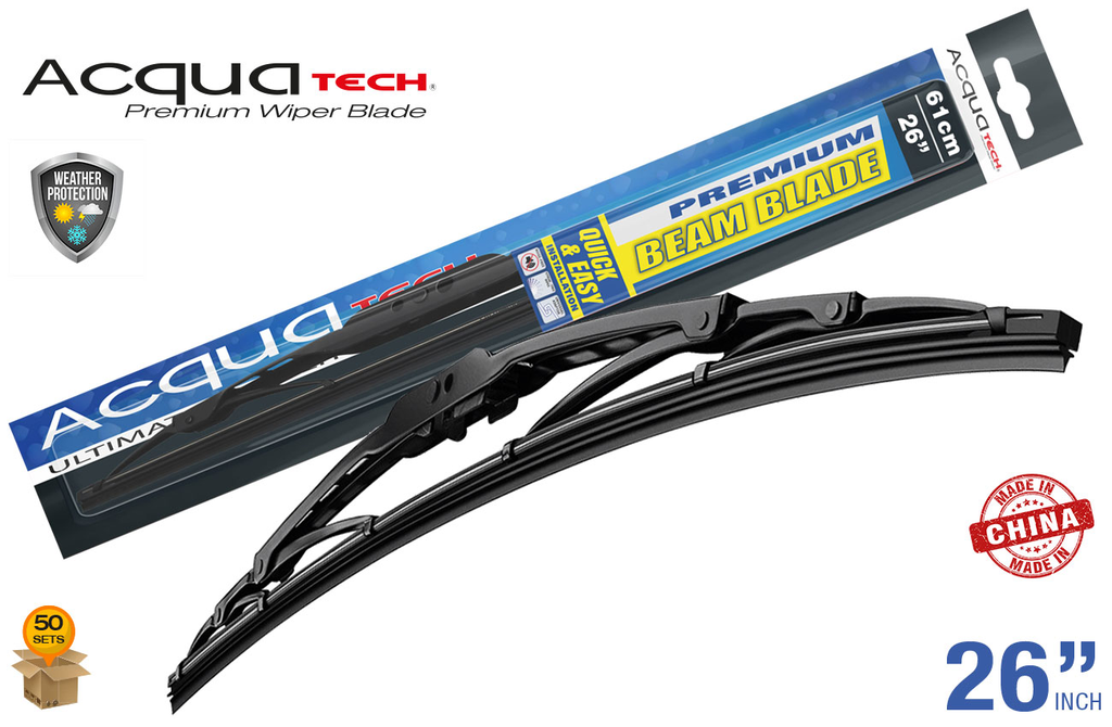 WIPER BLADE ACQUATECH 26" (50 SETS)