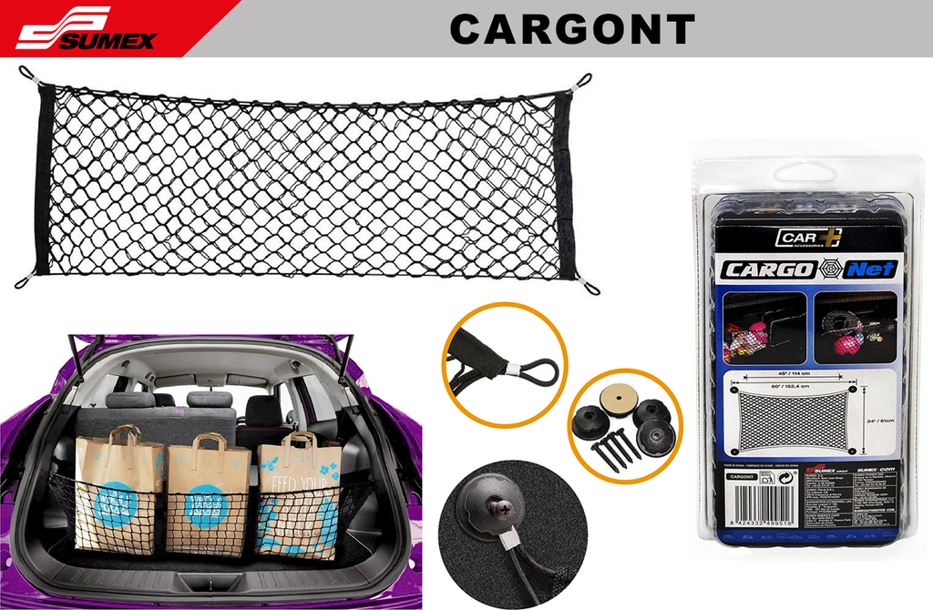 RED PARA CARGA CAR+ CARGO NET (114 X 152,4 CM) (24 UNDS)