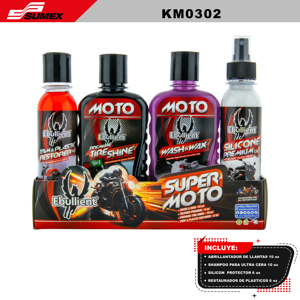 KIT SUPER MOTO EBULLIENT (4 UNITS) (9 SETS)