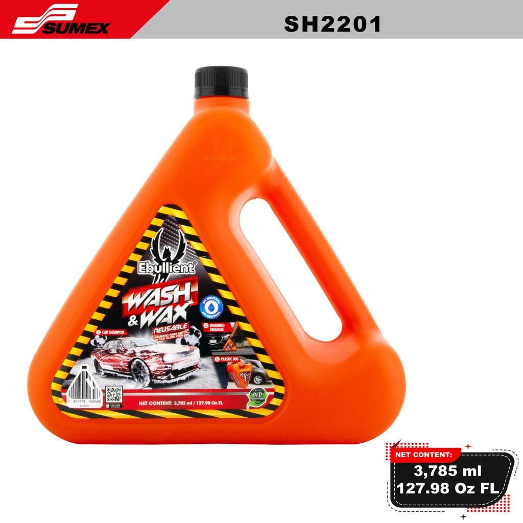 SHAMPOO CON ULTRA CERA EBULLIENT TGL/3.785ML 6UNDS 