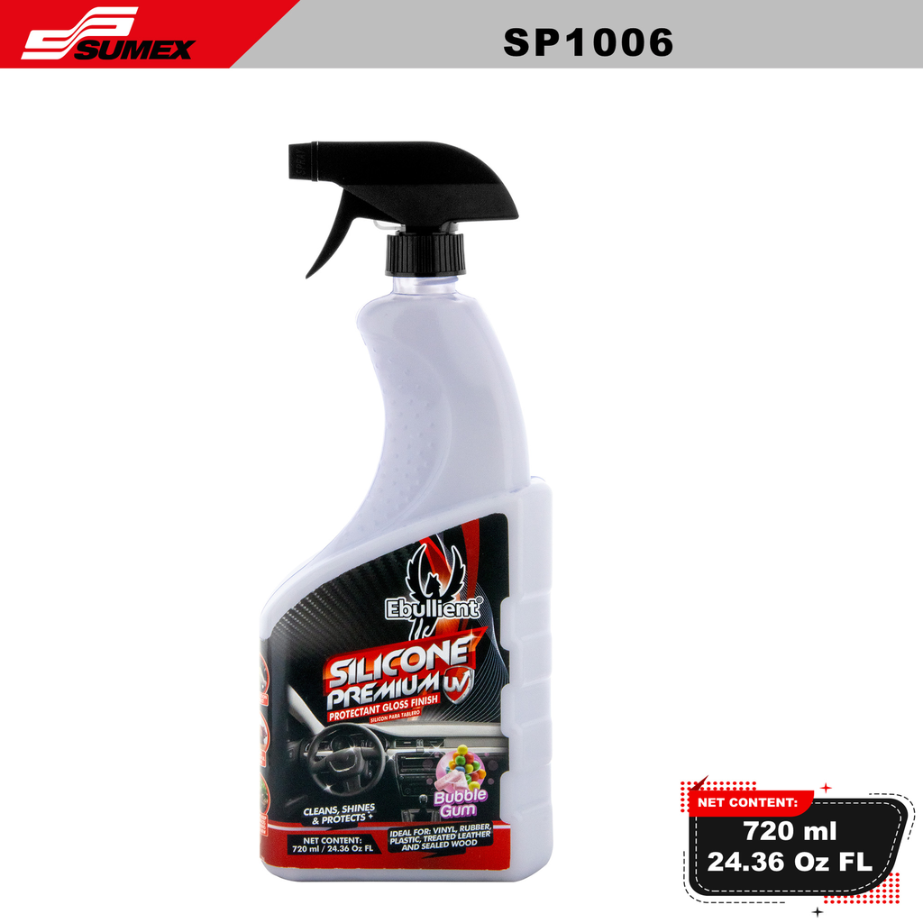 SILICONA PREMIUM EBULLIENT BUBBLE GUM (720 ML / 24.36 OZ) (12 UNITS)