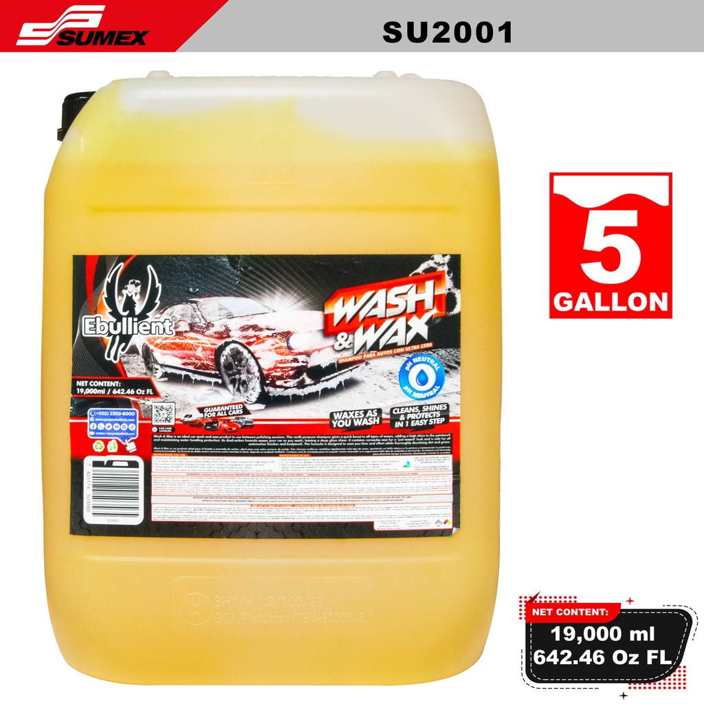 SHAMPOO CON ULTRA CERA EBULLIENT CANECA (19,000 ML / 642.46 OZ) (1 DRUM)
