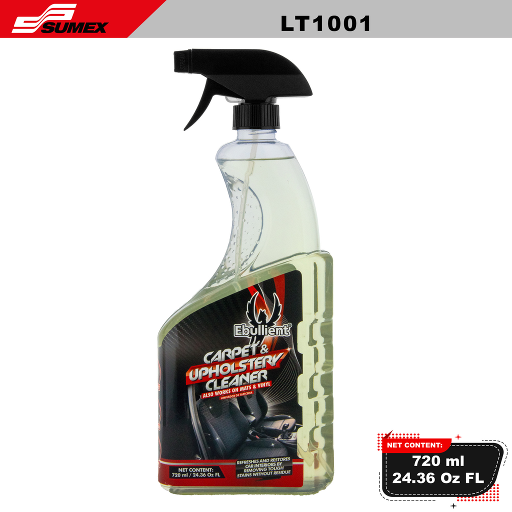 LIMPIADOR DE TAPICERIA EBULLIENT (720 ML / 24.36 OZ) (12 UNITS) 