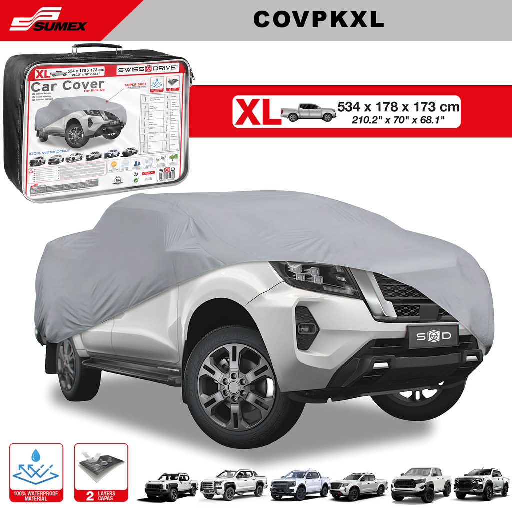 COBERTOR DE PICK UP SWISS DRIVE "XL" (3 UNDS)