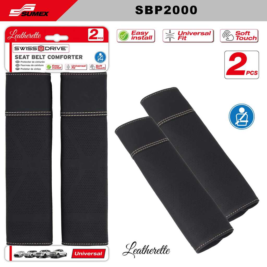 CUBRE CINTURON SWISS DRIVE PSP BLACK (2 UNDS) (50 SETS) 