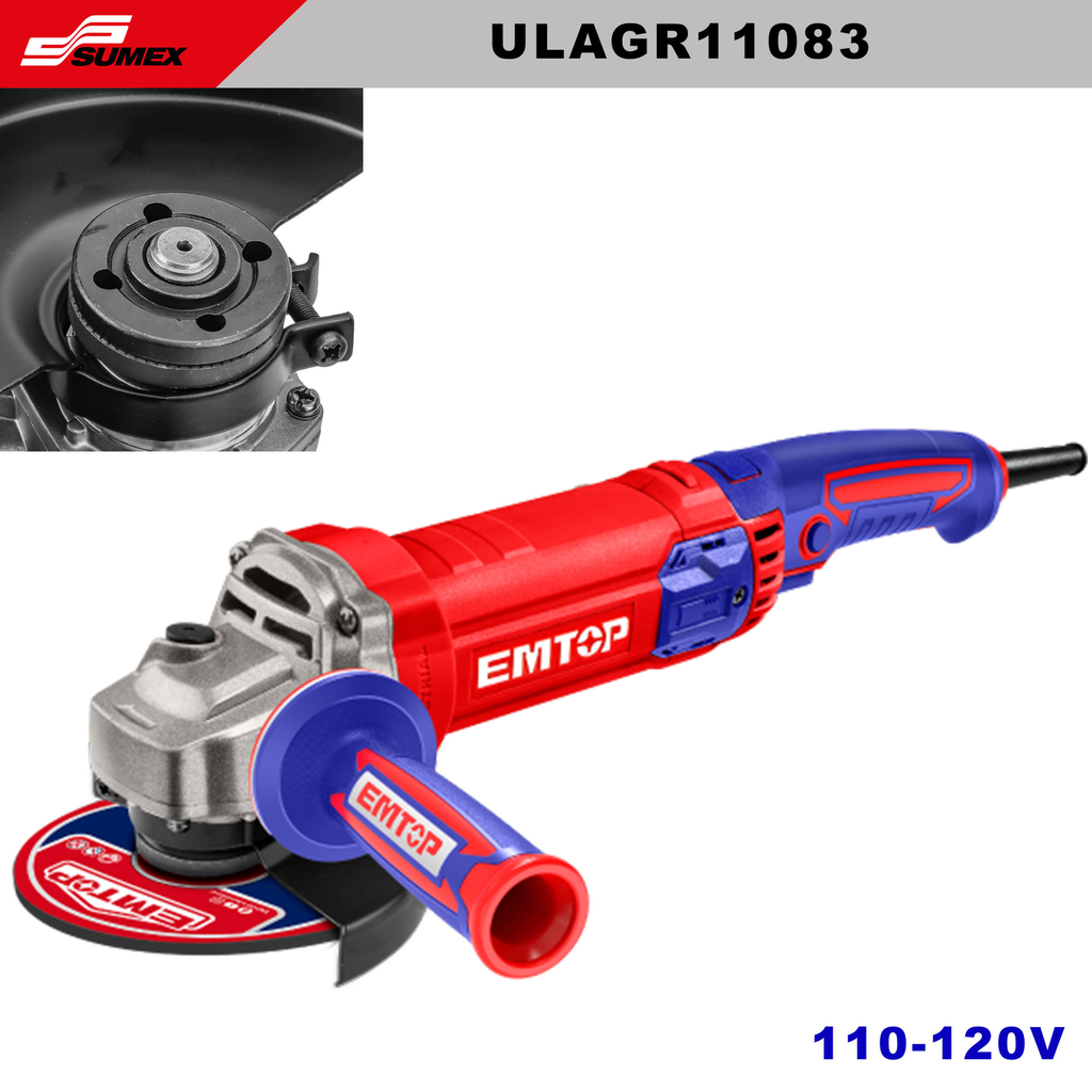 ESMERIL ANGULAR EMTOP 4-1/2" 110-120V 1100W  (CJ/6UNDS)