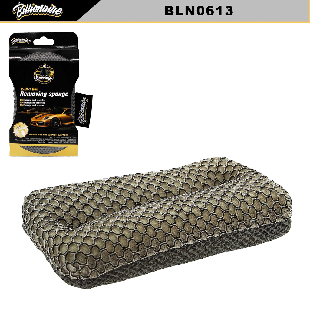 ESPONJA ANTI INSECTOS BILLIONAIRE ("4.7x3x1.5") (100UNDS) 