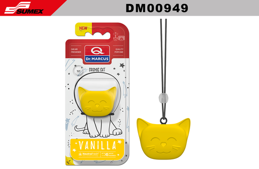 [DM00949] AIR FRESHENER DR. MARCUS COSMIC CAT VANILLA (1 SET=12 UNITS) (4 SET=48 UNITS)