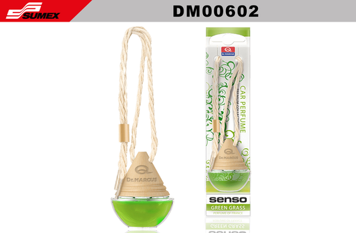 [DM00602] AIR FRESHENER DR. MARCUS SENSO WOOD GREEN GRASS (1SET=18UNITS)