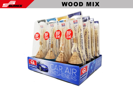 [WOOD MIX] AIR FRESHENER DR. MARCUS SENSO WOOD MIX (1 SET = 18 UNITS)