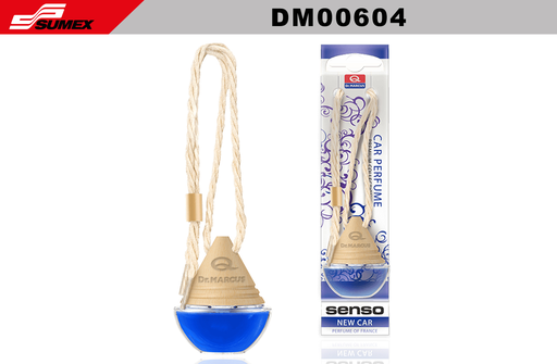 [DM00604] AIR FRESHENER DR. MARCUS SENSO WOOD NEW CAR (1 SET=18 UNITS)
