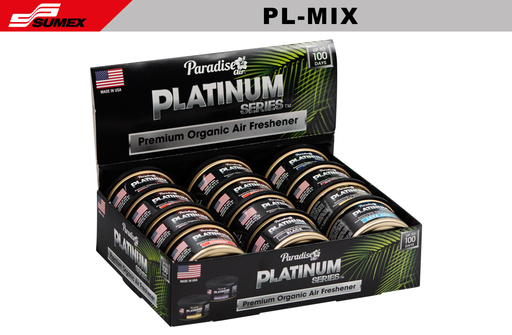 [PL-MIX] FRESHENER PARADISE AIR PLATINUM SERIES MIX (1 SET/12 UNITS) (12 SET/144 UNITS)