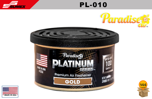 [PL-010] AMBIENTADOR PARADISE PLATINUM SERIES GOLD (1 SET = 12 UNDS) (12 SETS = 144 UNDS)