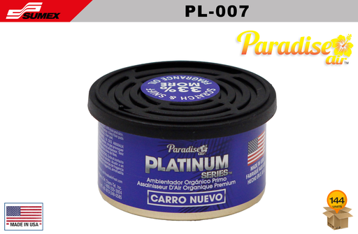 [PL-007] AMBIENTADOR PARADISE PLATINUM SERIES NEW CAR (1 SET = 12 UNDS) (12 SETS = 144 UNDS)