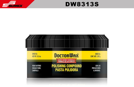 [DW8313S] PASTA PARA PULIR DOCTOR WAX (10.5 OZ - 297 G) (6 UNDS)