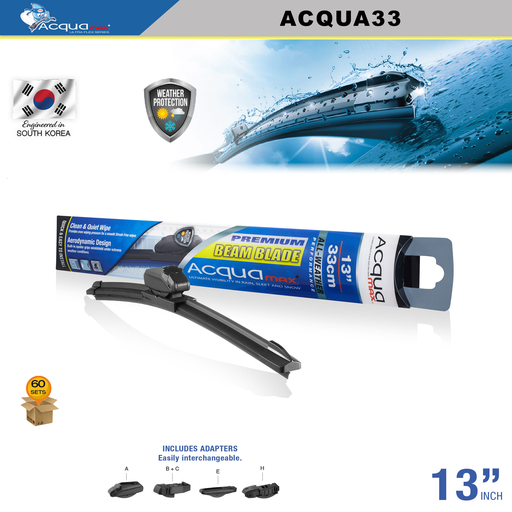 [ACQUA33] WIPER BLADE ACQUAMAX 13" (60 SETS) (6 SETS = 10 UNITS)
