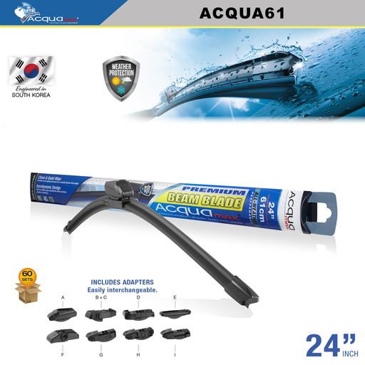 [ACQUA61] WIPER BLADE ACQUAMAX 24" (60 SETS) (6 SETS = 10 UNITS)