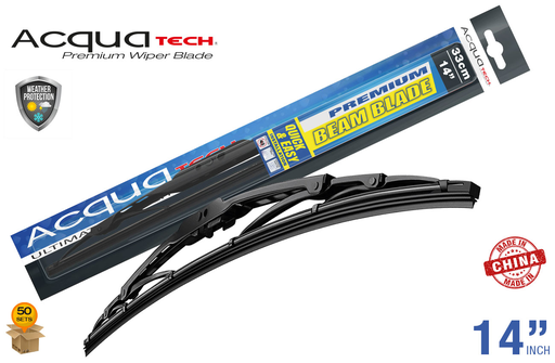 [CP10035] ESCOBILLA LIMPIAPARABRISAS ACQUATECH 14'' (50 SETS)