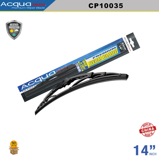 [CP10035] WIPER BLADE ACQUATECH 14'' (50 SETS)