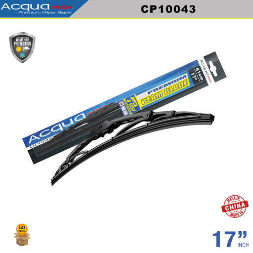 [CP10043] WIPER BLADE ACQUATECH 17" (50 SETS)
