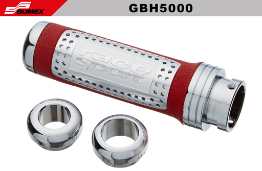 [GBH5000] FUNDA DE CUERO PARA PALANCA DE FRENO RACE SPORT ROJO (20 SETS)