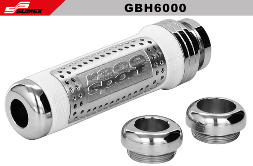 [GBH6000] LEATHER HANDBRAKE GAITER WHITE (20 SETS)