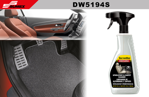 [DW5194S] CARPET & UPHOLSTERY CLEANER, 16 FL. OZ. (473ML) (6 UNITS)