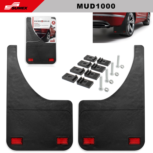 [MUD1000] LODERAS SWISS DRIVE NEGRO (2 UNDS) (12 SETS)