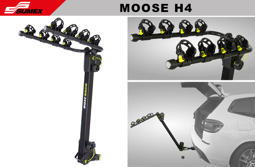[MOOSE H4] BUZZ RACK MOOSE H4 (BC-13821-4AF) (4 BICYCLE) (1 SET)