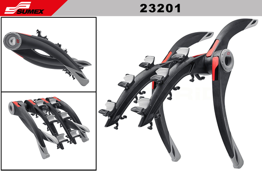 [23201] G3 FRAME BIKE RACK (3 BICYCLE) (1 SET)