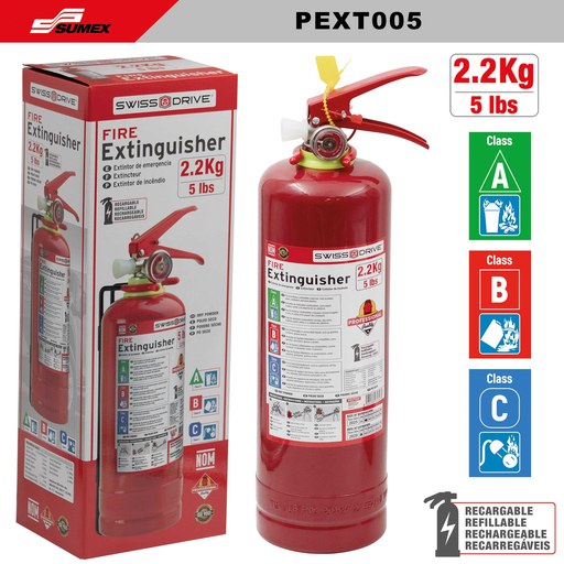 [PEXT005] SAFETY ACCESSORY SWISS DRIVE (2.27 KG / 5 LBS) (4 UNITS)