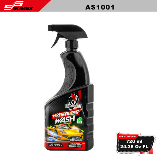 [AS1001] WATERLESS WASH EBULLIENT (720 ML / 24.36 OZ) (12 UNITS) 