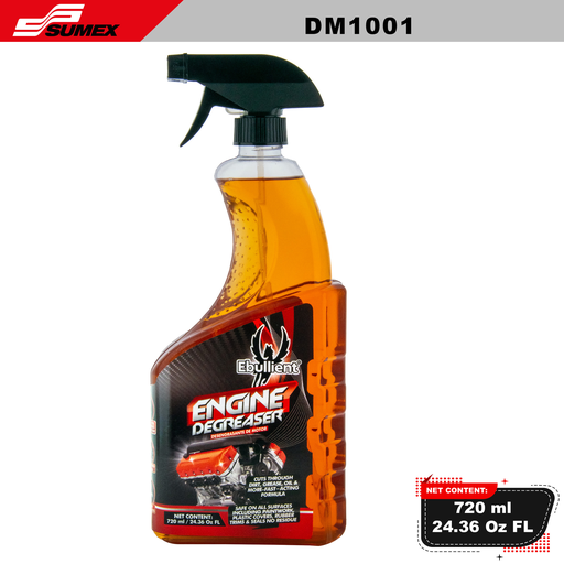 [DM1001] DESENGRASANTE DE MOTOR EBULLIENT  24OZ 12UNDS 
