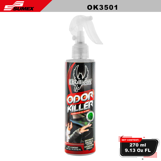 [OK3501] ODOR KILLER EBULLIENT (270 ML / 9.13 OZ) (24 UNITS) 