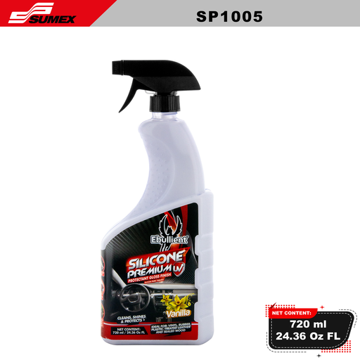[SP1005] SILICONA PREMIUM EBULLIENT VANILLA  (720 ML / 24.36 OZ) (12UNITS)