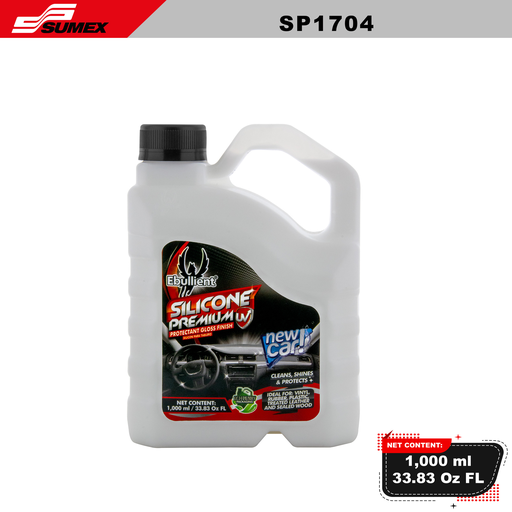 [SP1704] SILICONA PREMIUM EBULLIENT NEW CAR (1 L / 33.83 OZ) (12 UNITS) 