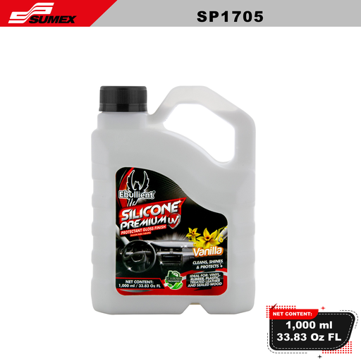 [SP1705] SILICONE PREMIUM UV PROTECTANT GLOSS FINISH VANILLA EBULLIENT (1 L / 33.83 OZ) (12 UNITS) 