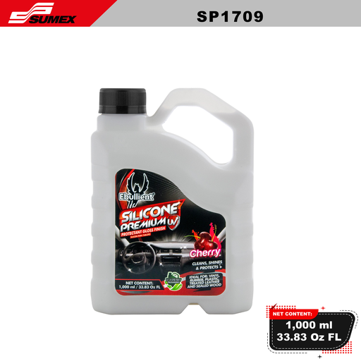 [SP1709] SILICONE PREMIUM UV PROTECTANT GLOSS FINISH CHERRY EBULLIENT (1 L / 33.83 OZ) (12 UNITS)