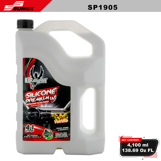 [SP1905] SILICONA PREMIUM EBULLIENT VANILLA (4.1 L / 138.69 OZ) (6 UNITS) 