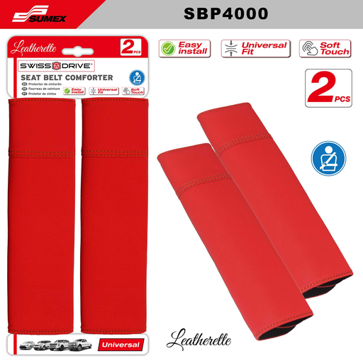 [SBP4000] CUBRE CINTURON SWISS DRIVE PSP RED (2UNDS) (50 SETS)