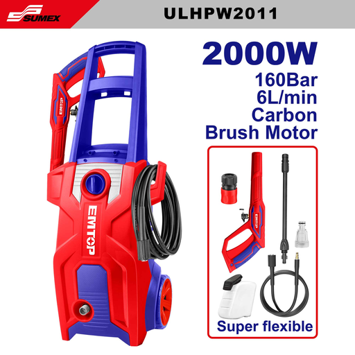 [ULHPW2011] HIDROLAVADORA  EMTOP 2000W 2320PSI120V (CJ/1UNDS)