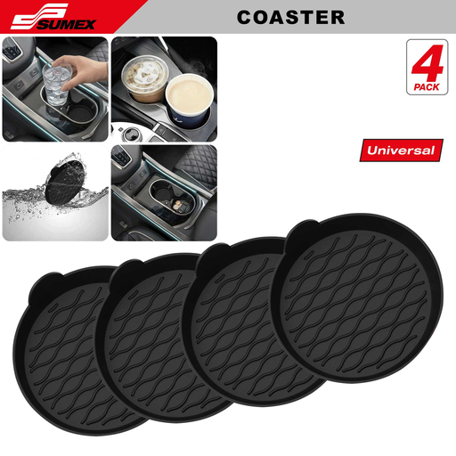 [COASTER] ALFOMBRILLA PORTA VASOS SWISS DRIVE "COASTER" (4PCS)  (CJ/24SETS)
